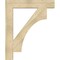 Ekena Millwork Westlake Block Rough Sawn Bracket, Douglas Fir, 6"W x 38"D x 46"H BKT06X38X46WTL05RDF - alternate 2